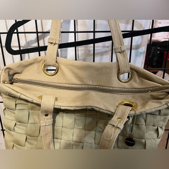 Big Budda Light Brown Canvas Tote - Picture 7 of 8